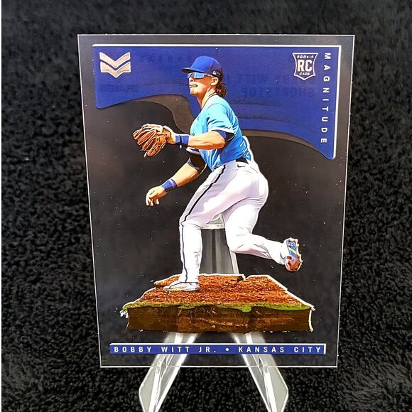 Bobby Witt Jr. (RC) 2022 Magnitude Acetate #15 Kansas City Royals - Picture 1 of 4